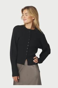 Hot Briano Stitch Knit Cardigan 166423 Cardigans|Ammevenligt Tøj