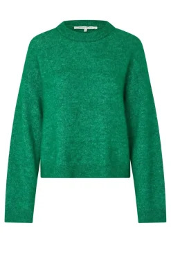 Second Female Strik|Bluser & Skjorter<Brook Knit Drop Shoulder O-Neck 58894