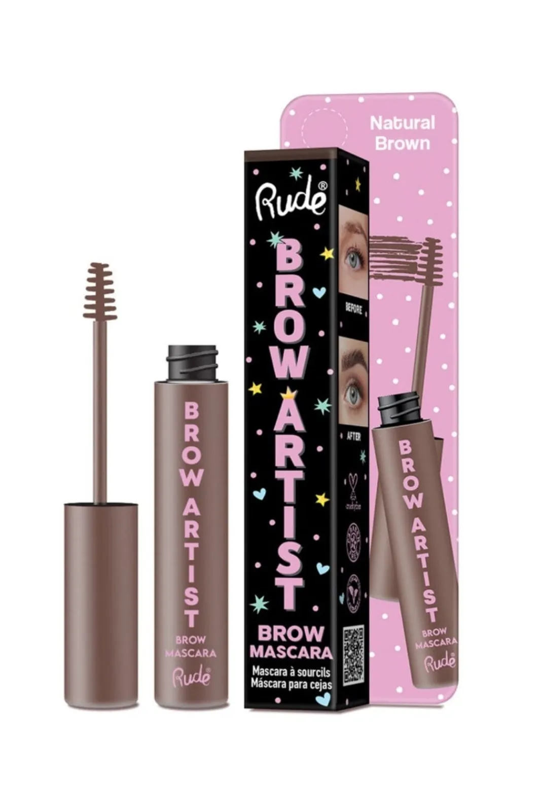 Rude Cosmetics Øjenbryn<Brow Artist Brow Mascara