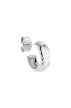 Outlet Bruied Heart Hoop BHH-23 Øreringe
