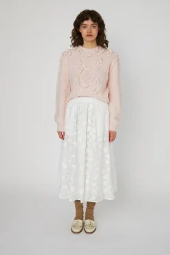Clearance Cable Knit With Bobblestw54-3294 Strik|Bluser & Skjorter