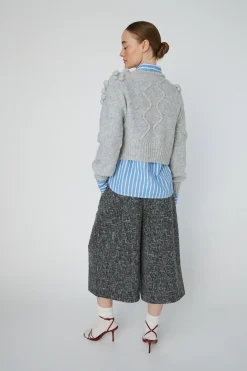 Stella Nova Strik|Bluser & Skjorter<Cable Knit With Bobblestw54-3294