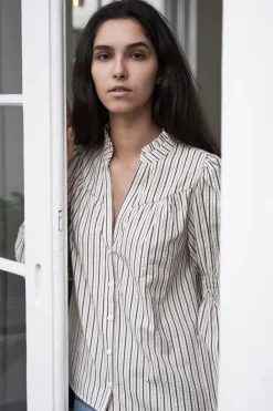 Outlet Camilla Contrast Blouse 164669 Bluser & Skjorter