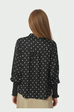 Outlet Camisa Dot Blouse 167161 Bluser & Skjorter|Ammevenligt Tøj