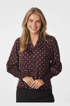 Neo Noir Bluser & Skjorter|Ammevenligt Tøj<Camisa Dot Blouse 167161