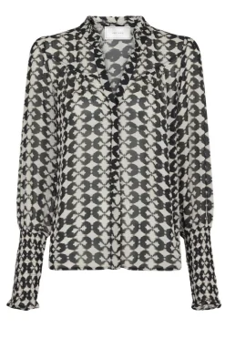 Discount Camisa Graphic Print Blouse Bluser & Skjorter|Ammevenligt Tøj