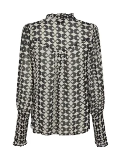 Discount Camisa Graphic Print Blouse Bluser & Skjorter|Ammevenligt Tøj