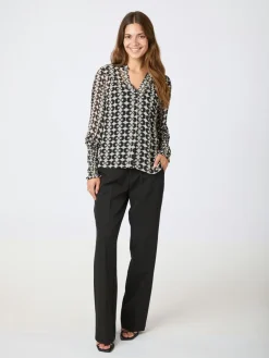 Discount Camisa Graphic Print Blouse Bluser & Skjorter|Ammevenligt Tøj