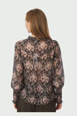 Neo Noir Bluser & Skjorter|Ammevenligt Tøj<Camisa Print Blouse 167189