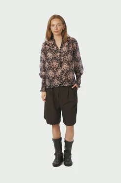 Neo Noir Bluser & Skjorter|Ammevenligt Tøj<Camisa Print Blouse 167189