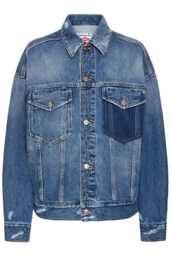 Outlet Cammie Denim Jacket 50405311 Sæt 🛍️|Overtøj & Jakker