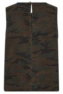 Co´Couture T-Shirts & Toppe<Camoucc Denim Top 35908