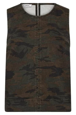 Co´Couture T-Shirts & Toppe<Camoucc Denim Top 35908