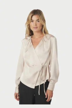 Sale Caprina Heavy Sateen Blouse 166961 Bluser & Skjorter