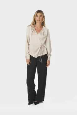 Sale Caprina Heavy Sateen Blouse 166961 Bluser & Skjorter