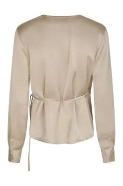 Sale Caprina Heavy Sateen Blouse 166961 Bluser & Skjorter