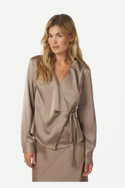 Best Caprina Heavy Sateen Blouse 166961 Bluser & Skjorter