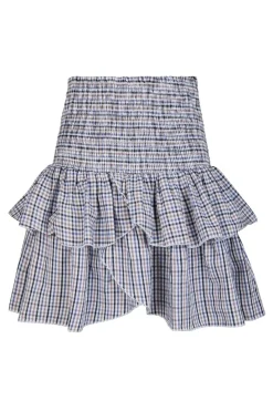 Neo Noir Sæt 🛍️|Nederdele<Carin Double Check Skirt 165124