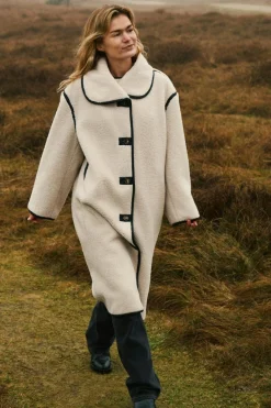 Neo Noir Overtøj & Jakker<Carmen Teddy Coat 164852