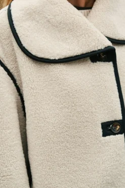 Neo Noir Overtøj & Jakker<Carmen Teddy Coat 164852