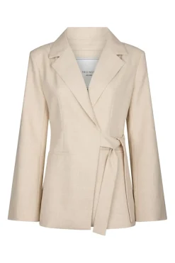 Neo Noir Blazere<Carmia Melange Tie Blazer 168227