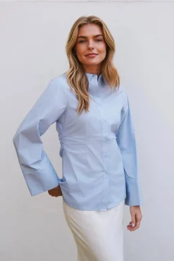 New Caroli Poplin Shirt 165894 Bluser & Skjorter|Ammevenligt Tøj