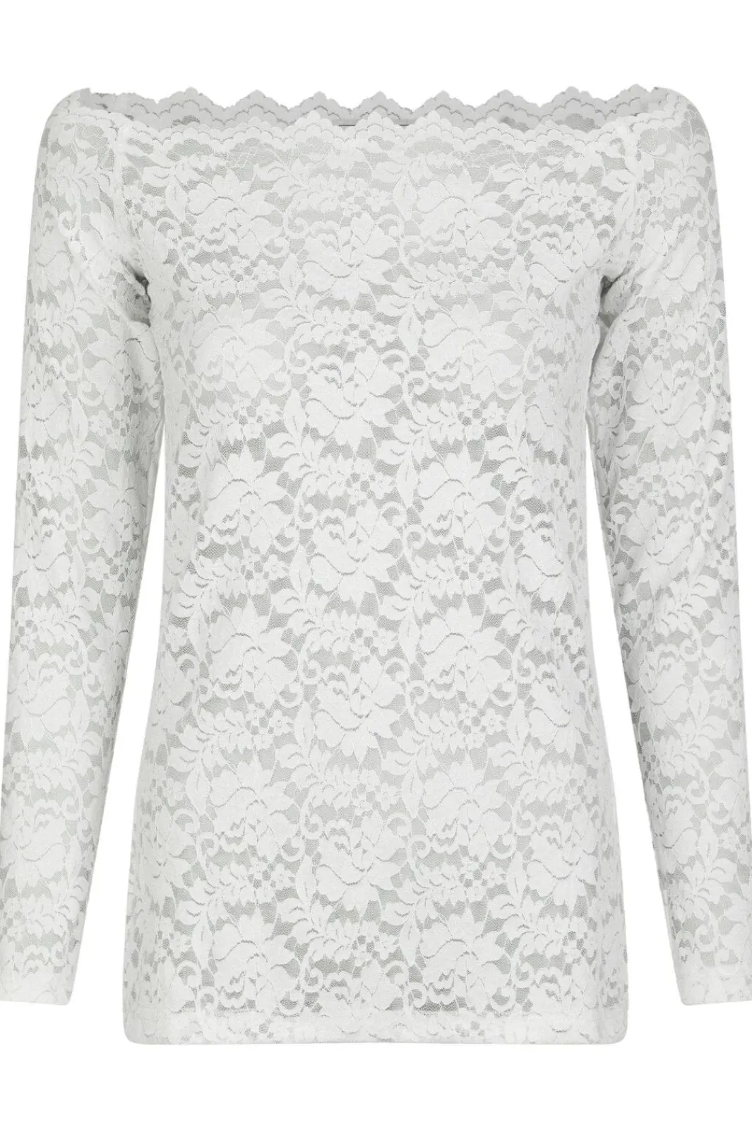 New Casadi Lace Flower Blouse 162631 Bluser & Skjorter