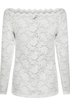 New Casadi Lace Flower Blouse 162631 Bluser & Skjorter