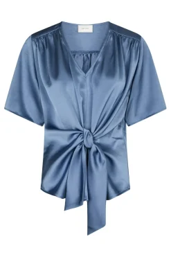 Neo Noir Bluser & Skjorter<Casadia Heavy Sateen Blouse 165695