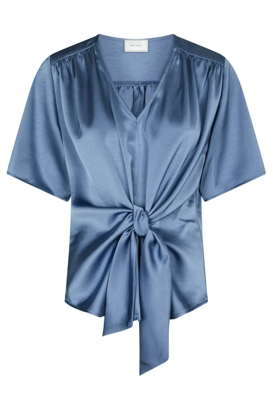 Neo Noir Bluser & Skjorter<Casadia Heavy Sateen Blouse 165695