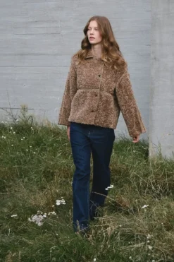 Neo Noir Overtøj & Jakker<Castor Faux Fur Jacket 164862