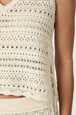 Clearance Catana Crochet Knit Top 165990 Veste