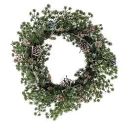 Hot Cedar Krans, Grøn, Kunstige Blomster 82072345 Dekoration Til Hjemmet