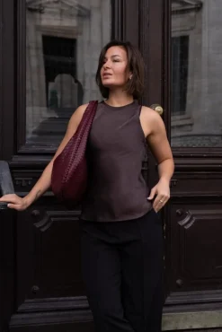 Celina Heavy Sateen Top 167209 T-Shirts & Toppe