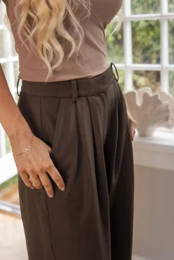 Clearance Celina Structure Pants 167306 Sæt 🛍️|Jakkesæt