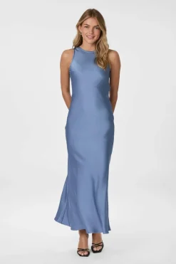Neo Noir Kjoler<Celinie Heavy Sateen Dress 165621