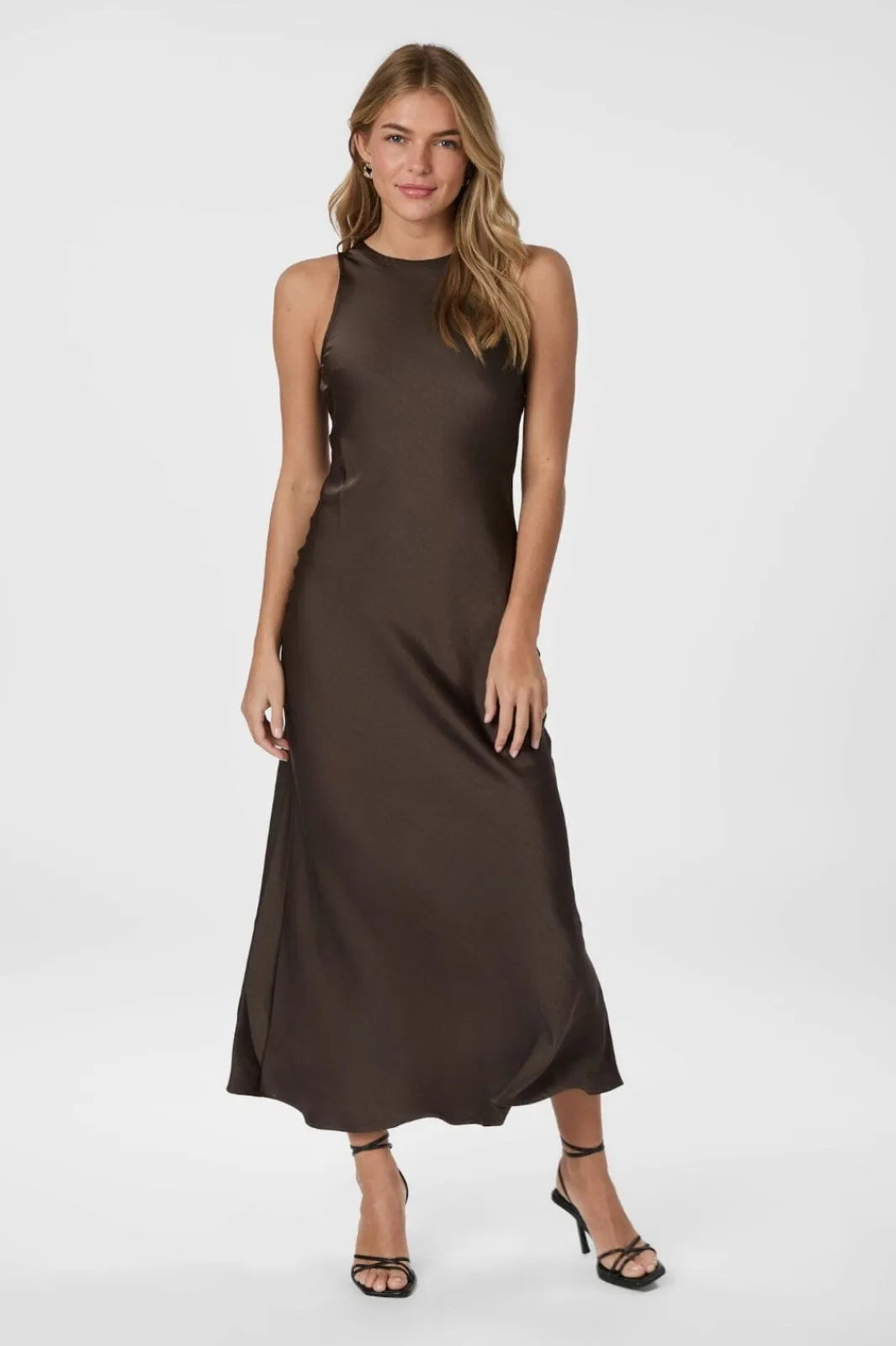 Best Celinie Heavy Sateen Dress 165621 Kjoler