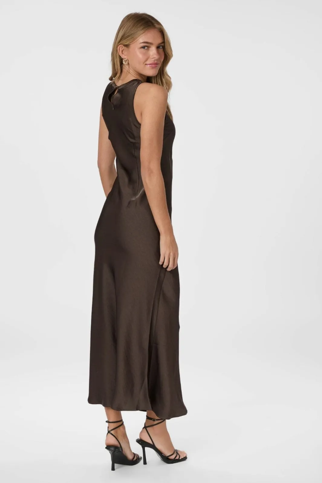Best Celinie Heavy Sateen Dress 165621 Kjoler