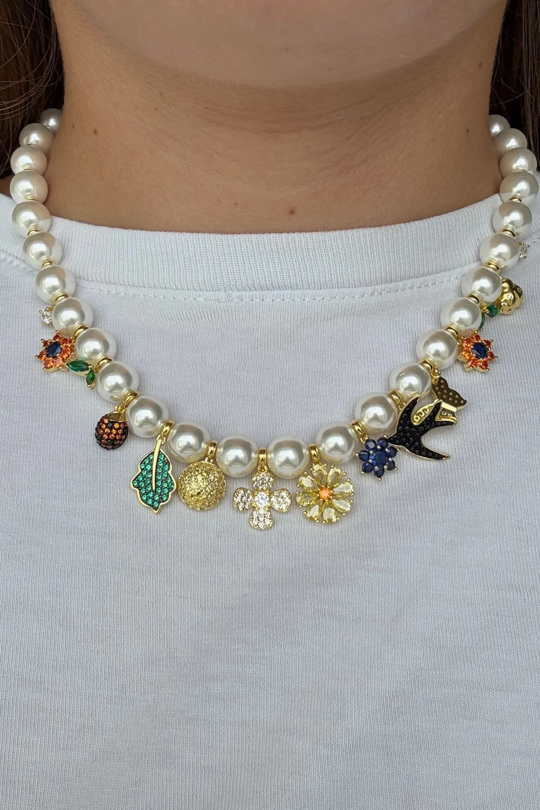 Mellow Moon Halskæder<Charlotte Necklace