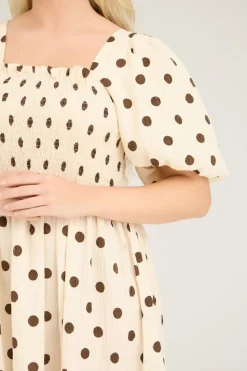 A-View Kjoler<Cheri Dot Dress