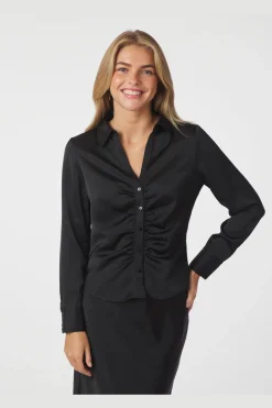Sale Christy Heavy Sateen Bedaz Shirt 166892 Bluser & Skjorter|Ammevenligt Tøj