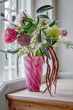 Best Chrysantemum Stilk, Rosa, Kunstige Blomster 82072031 Dekoration Til Hjemmet