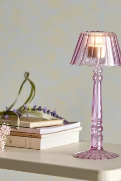 Bloomingville Dekoration Til Hjemmet<Cisco Fyrfadsstage, Rosa, Glas 82061722