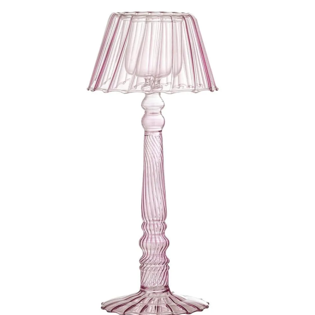 Bloomingville Dekoration Til Hjemmet<Cisco Fyrfadsstage, Rosa, Glas 82061722