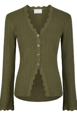 Neo Noir Bluser & Skjorter|Ammevenligt Tøj<Clara Stitch Knit Blouse 164484