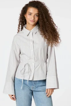 Neo Noir Bluser & Skjorter|Ammevenligt Tøj<Clarida Stripe Shirt 164934
