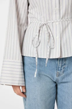 Neo Noir Bluser & Skjorter|Ammevenligt Tøj<Clarida Stripe Shirt 164934