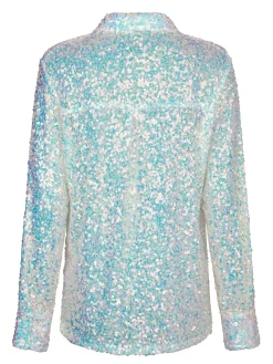 Hot Classy Sequins Shirt Bluser & Skjorter