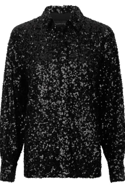 Valentin Studio Bluser & Skjorter<Classy Sequins Shirt 163336