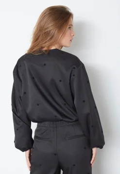 Outlet Clovercc Dot Balloon Jacket 30347 Sæt 🛍️|Overtøj & Jakker
